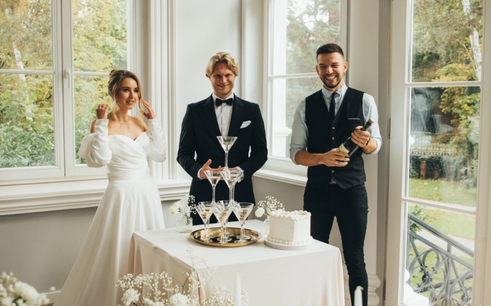 wieża z&nbsp;drinków